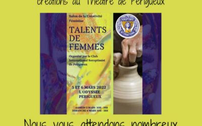 5 et 6 mars – Talents de femmes au théâtre de Périgueux